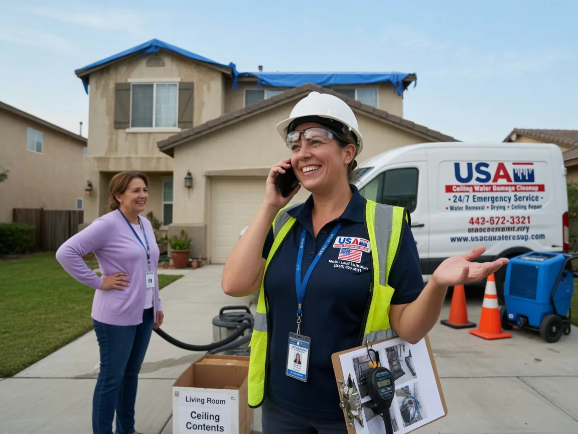 Ceiling Water Damage Restoration Maurice, LA FAQs