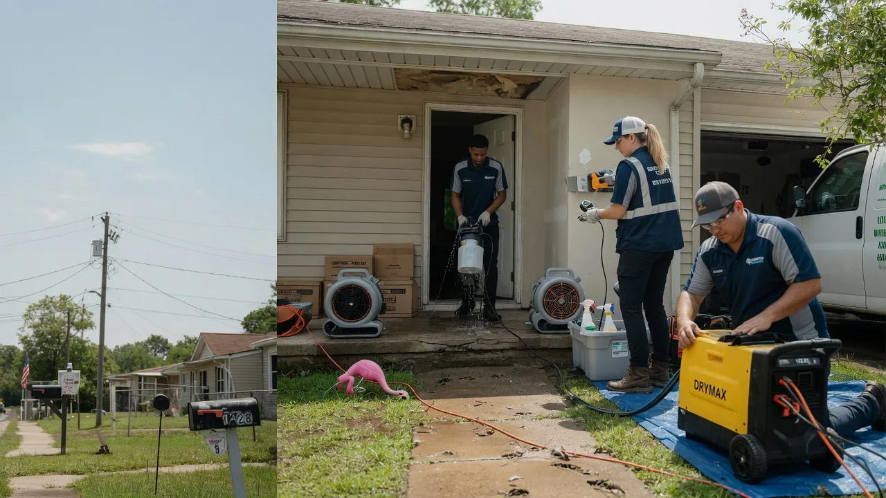 Storm Damage Water Removal in Maurice, LA near me